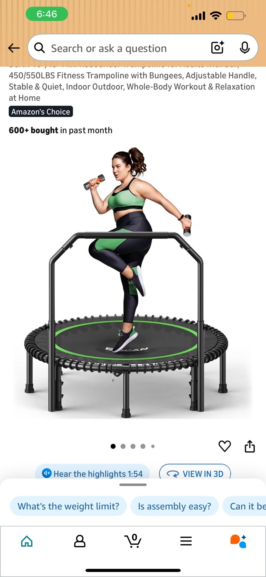 Exercise Rebounder