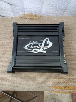 Lanzar Heritage 2000 w amplifier