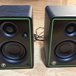 Mackie CR3-X BT Bluetooth Studio Monitor Speakers Pair Tested Working