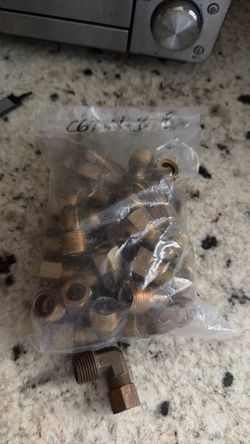 Brass Compression Fittings Lot 25