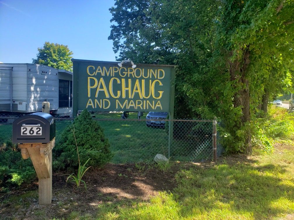 54x30 lot with limited water views on Pachaug Campground and Marina in Griswold, Ct. for Sale in