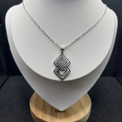 Viking Stainless Steel Chain Necklace