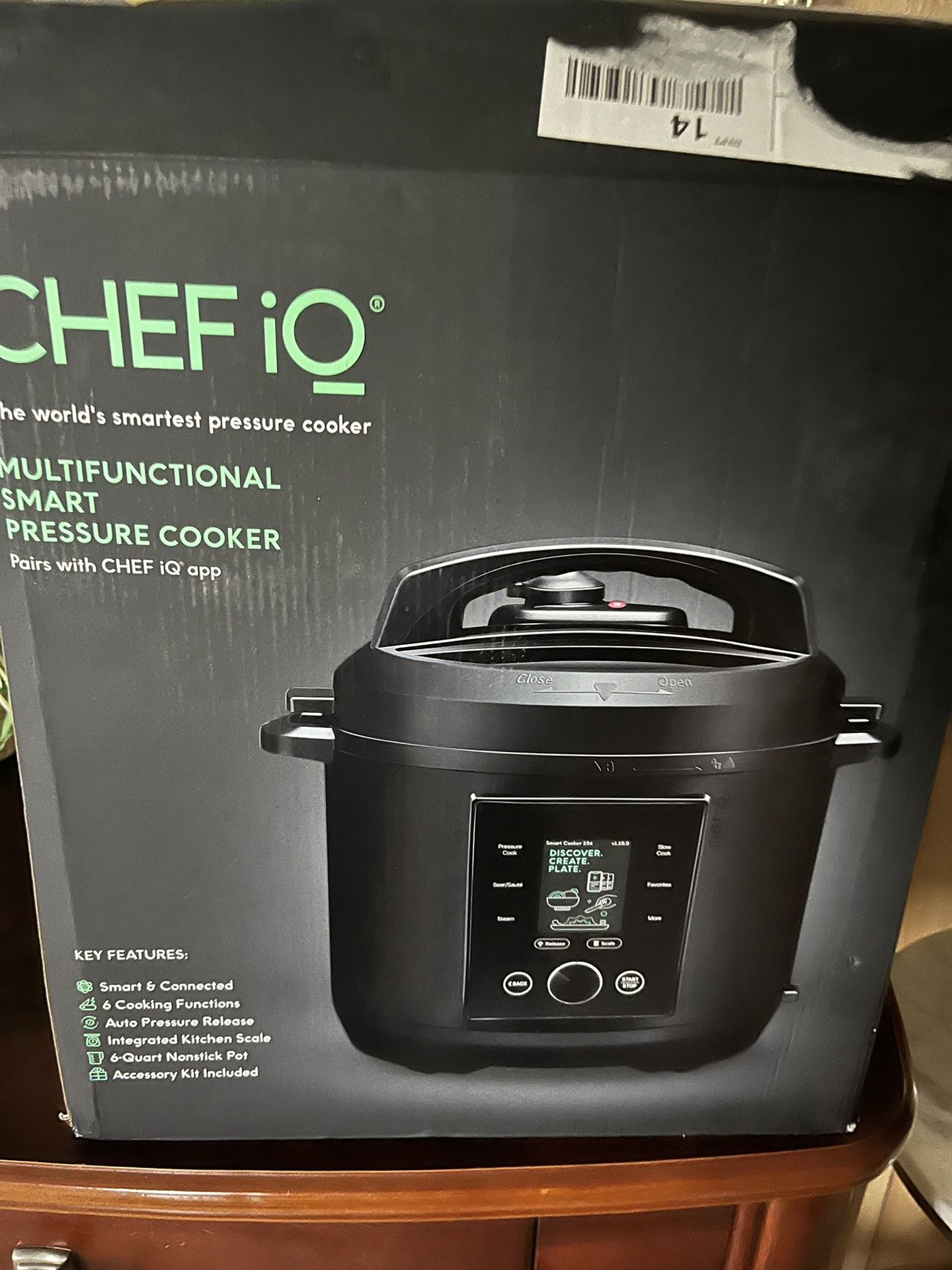 CHEF iQ pressure cooker sale:  takes 25 percent off cooker