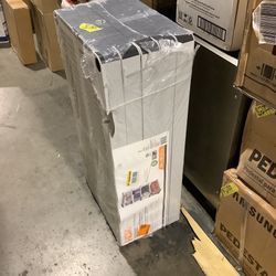 HDX 5-Tier Plastic Garage Storage Shelving Unit in Gray (36 in. W x 72 in. H x 18 in. D)