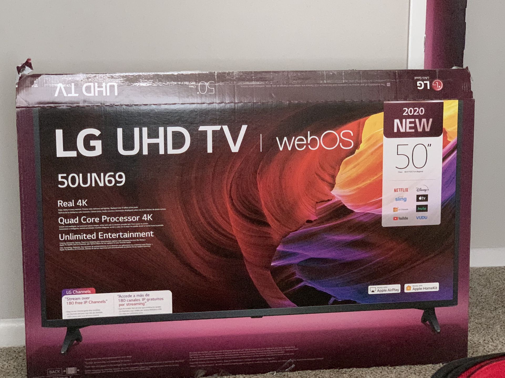 LG 50 Inch SMART TV