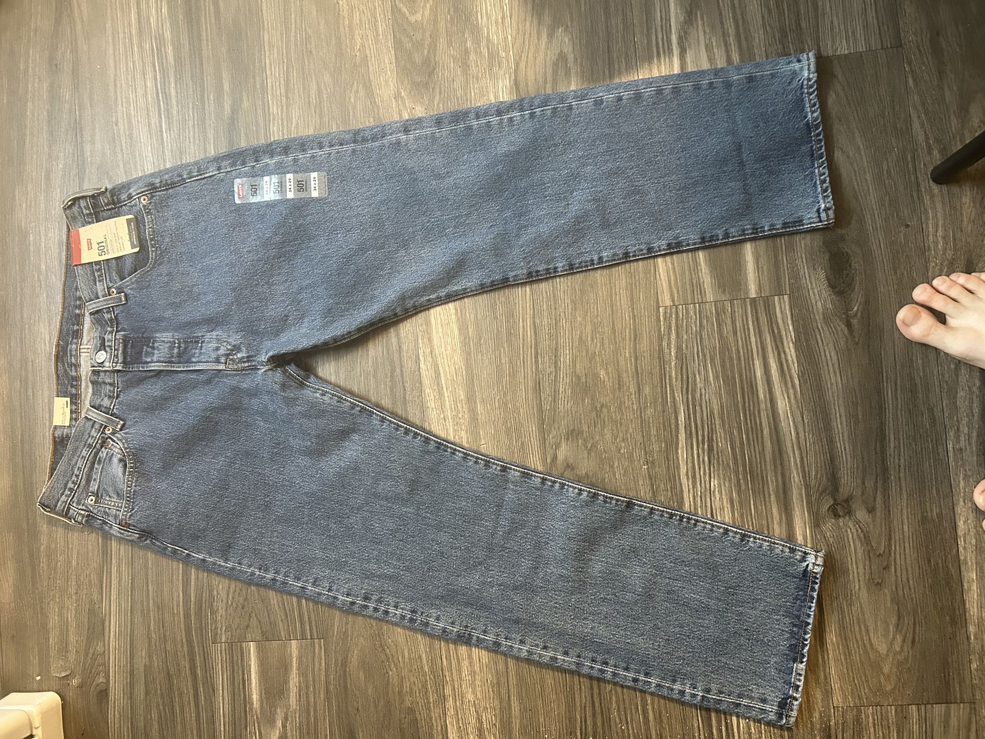Levi’s 501 Straight 34x29 Jeans