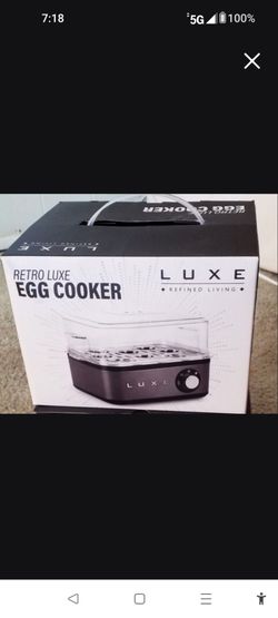 BRAND NEW EGG COOKER  ( 1 AVAILABLE )