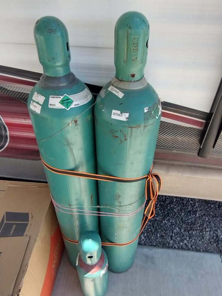 Airgas Instrument Grade CO2 Cylinders ($50 Each)
