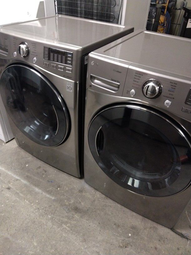 LG Front Load Washer And Dryer