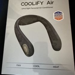 Air Neck Fan + Cooling + Heating 