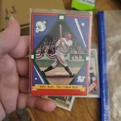 Babe Ruth The Called Shot Card NM