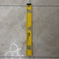Stanley Pro I-Beam 24" Aluminum Spirit Level – Great Condition