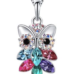 Necklace Women Jewelry Pendant Made with Swarovski Crystal
