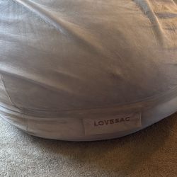 Lovesac With Ottoman 