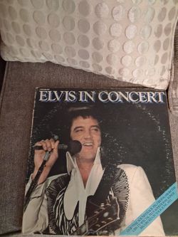 Elvis In Concert Vinyl 2-Record Set