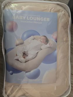 Baby Lounger, Infant Support Cushion for Newborn 0-24 Months