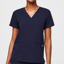 Navy Blue Figs Scrubs