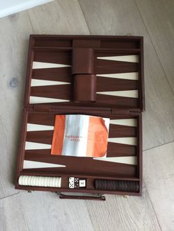 Vintage Backgammon Game