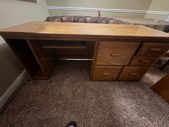 PURE Oak wood desk OBO