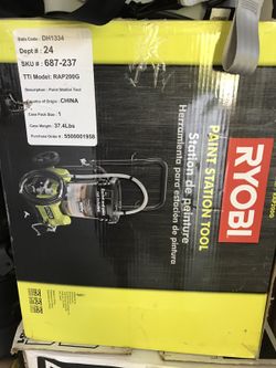 RYOBI PAINT STATION