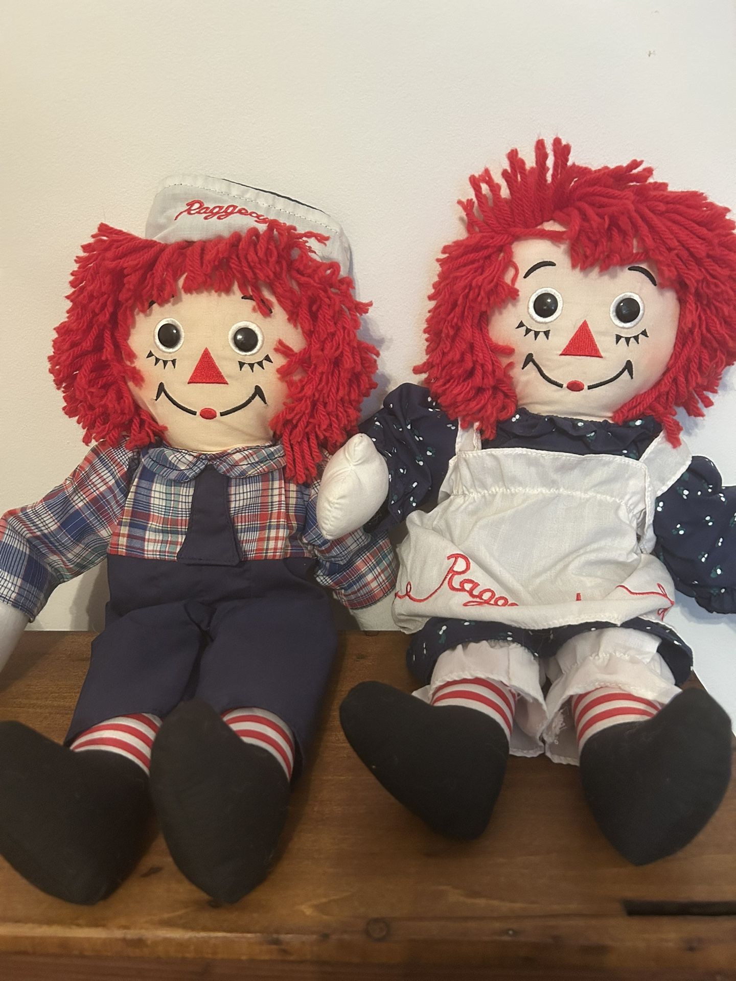 Raggedy Ann and Andy Doll Set