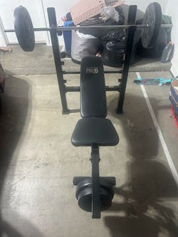 Beginner weight bench