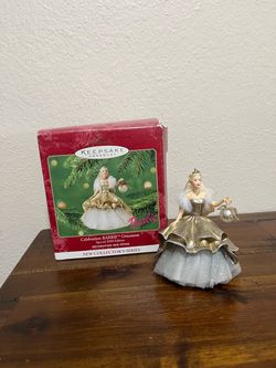 Vintage Hallmark 2000 Celebration Barbie Ornament