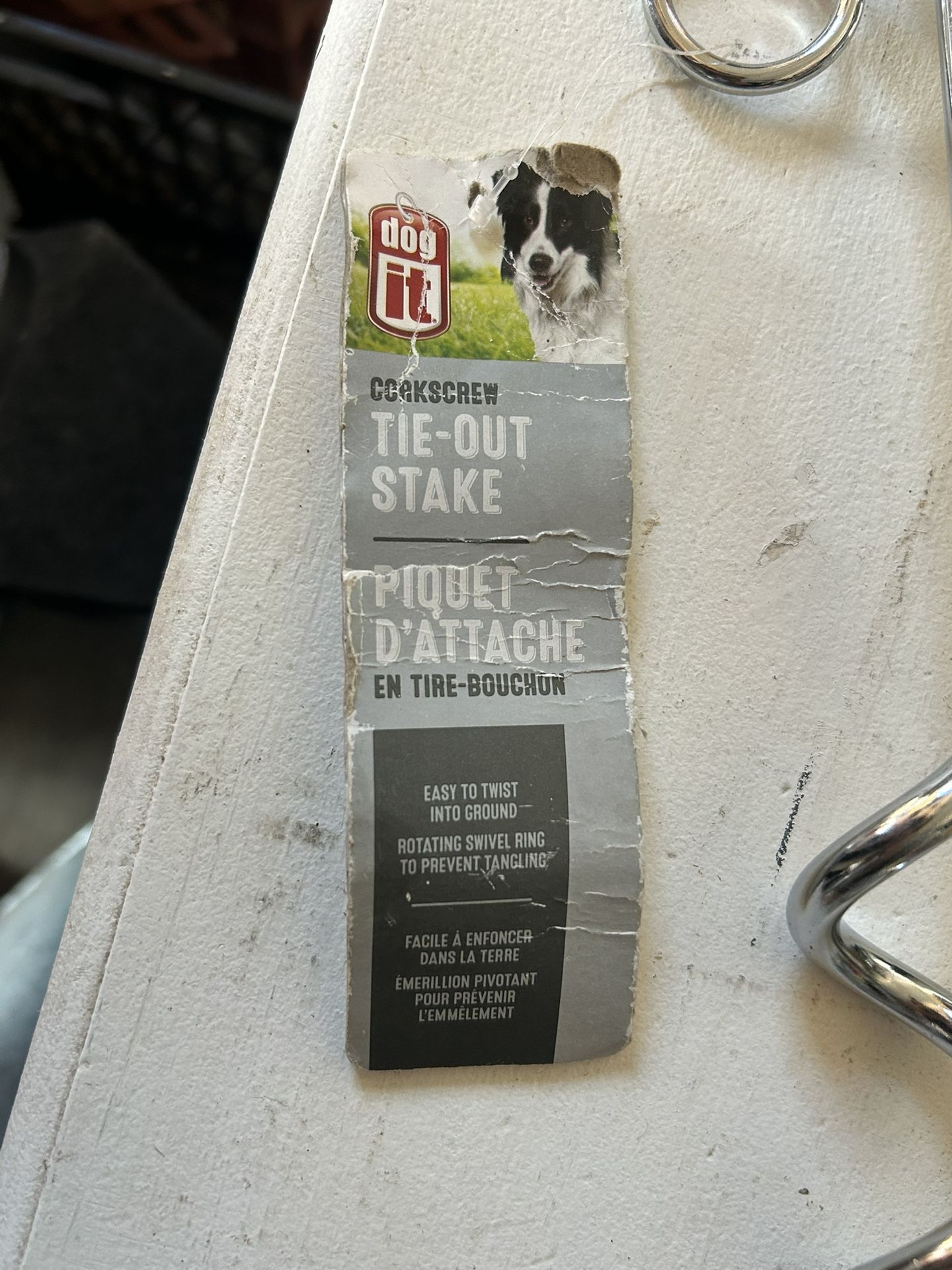 Tie Out Stake