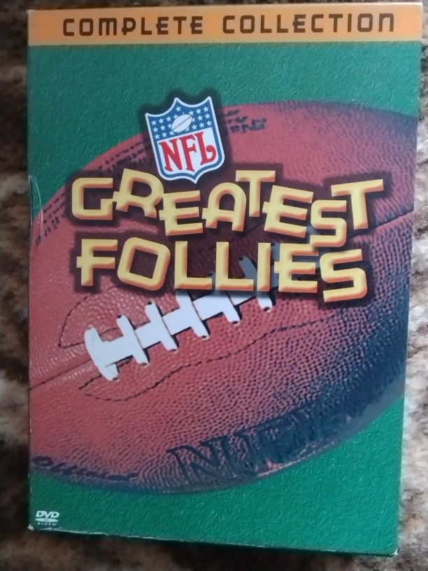 NFL Football Greatest Follies DVD Collection