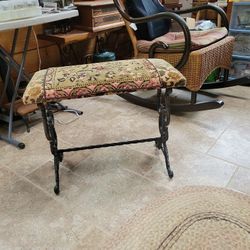 Antique Music Room Bench