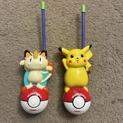1999 Pokemon Walkie Talkie set