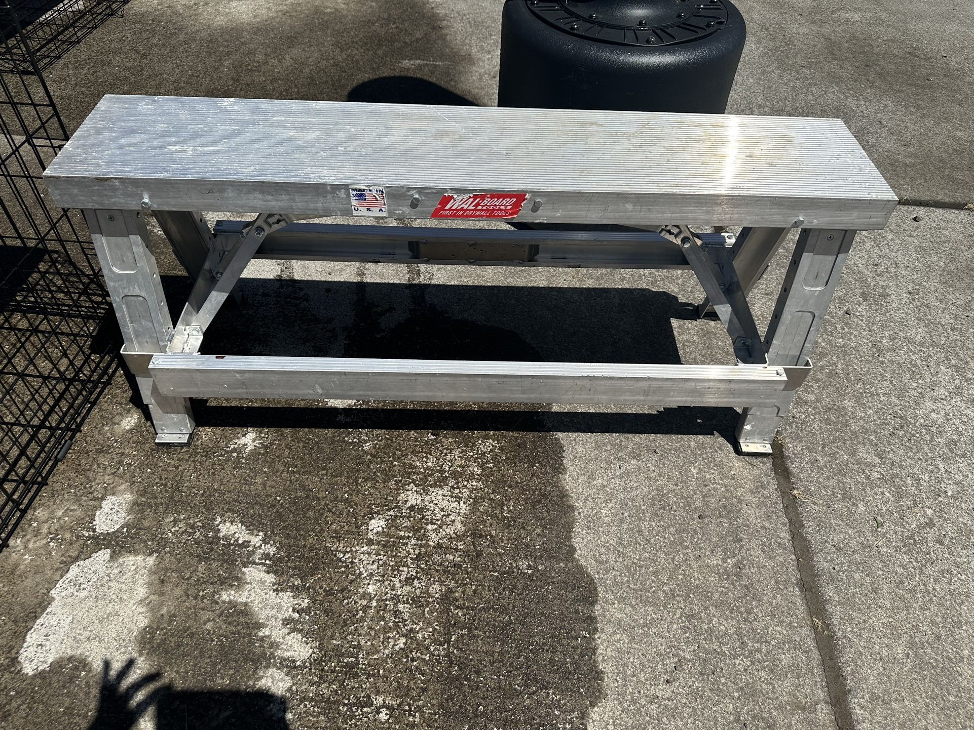 Wal-Board Aluminum Drywall Bench