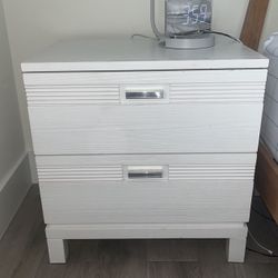 Pair of White Night Stands