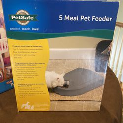Pet Safe Automatic 5 Meal Pet Feeder