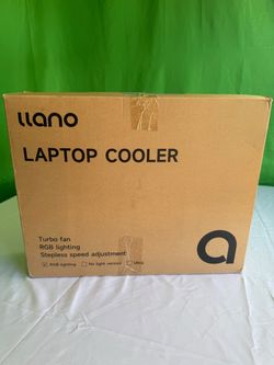 Llano Laptop Cooler with RGB Lighting