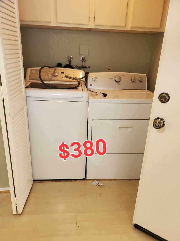Kenmore Washer And Gas Dryer