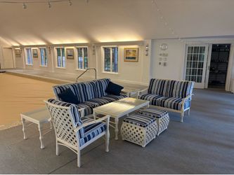 Coastal outdoor patio furniture