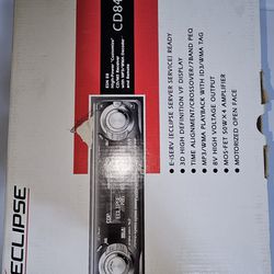 Eclipse Car Stereo -cd Player AM- FM