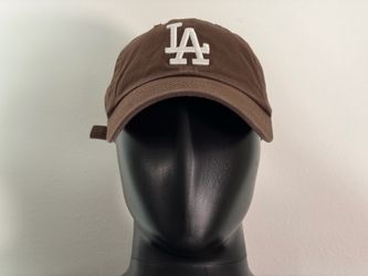 Los Angeles LA Dodgers - 47 Brand Cleanup MLB - Baseball Dad Hat (Brown / OSFA)