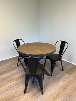 Table and chairs