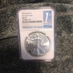2018 Walking Liberty Eagle $1 MS 70