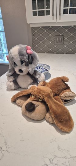 Two beautiful plush