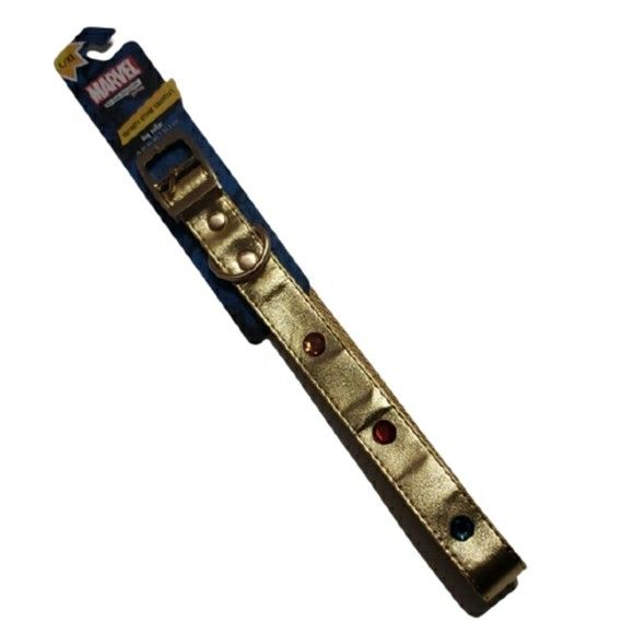 Guardians of the Galaxy Marvel Infinity Stones Dog Collar-Large/XL