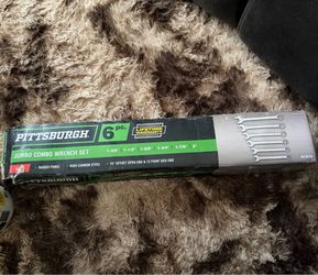 Pittsburgh jumbo combo wrench set