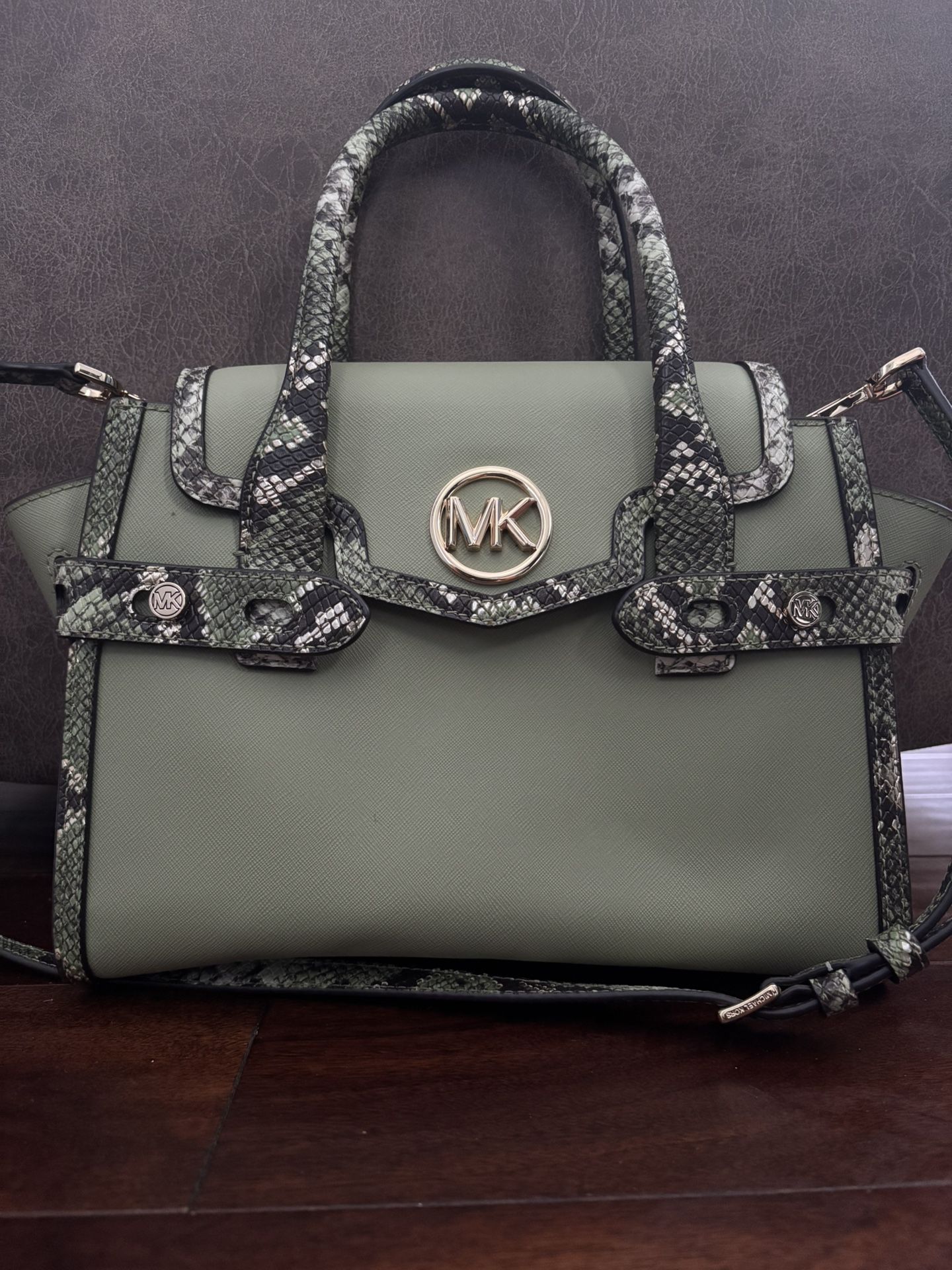 Michael Kors Carmen Exotic Leather Bag