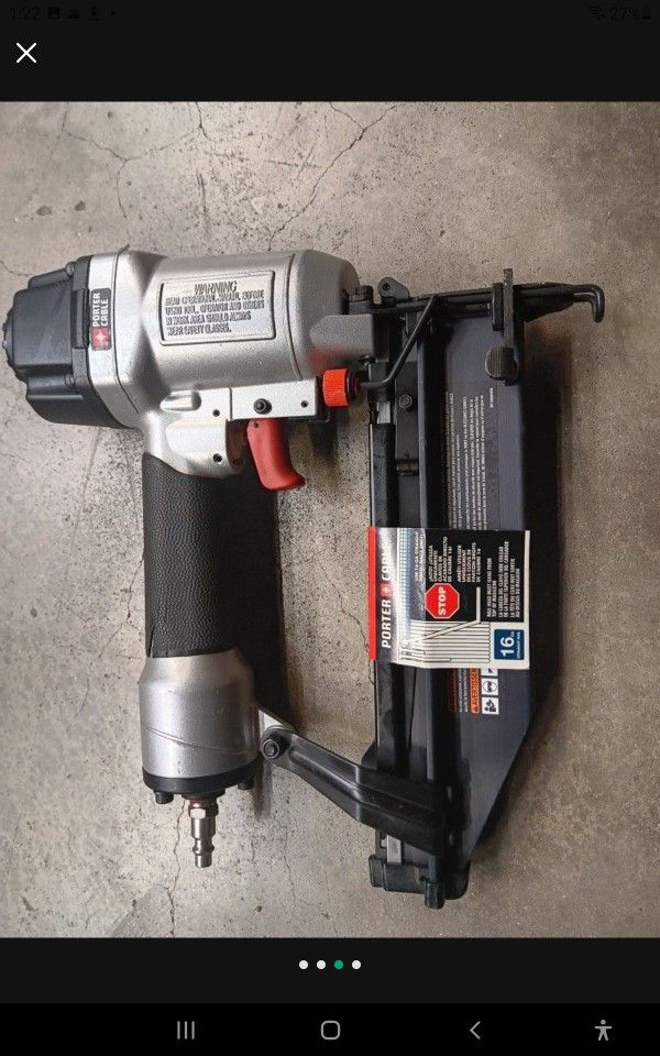 PORTER-CABLE AIR 16 GAUGE NAILER