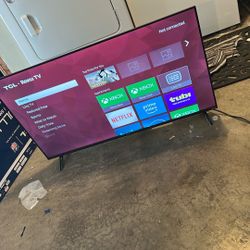 43in TCL Roku Tv 