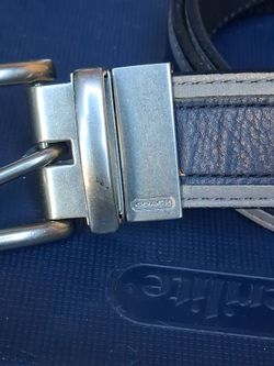 Mens coach belt