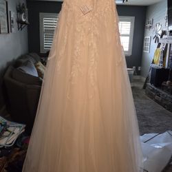 David's Bridal Wedding Dress
