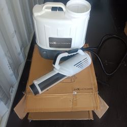 ELECTROSTATIC SPRAY THAT COVERS 18,000 SQ. FT. IN UNDER AN HOUR.
LuxElectroStatic (powered by InCharged) is an electrostatic spray cleaning mechanism